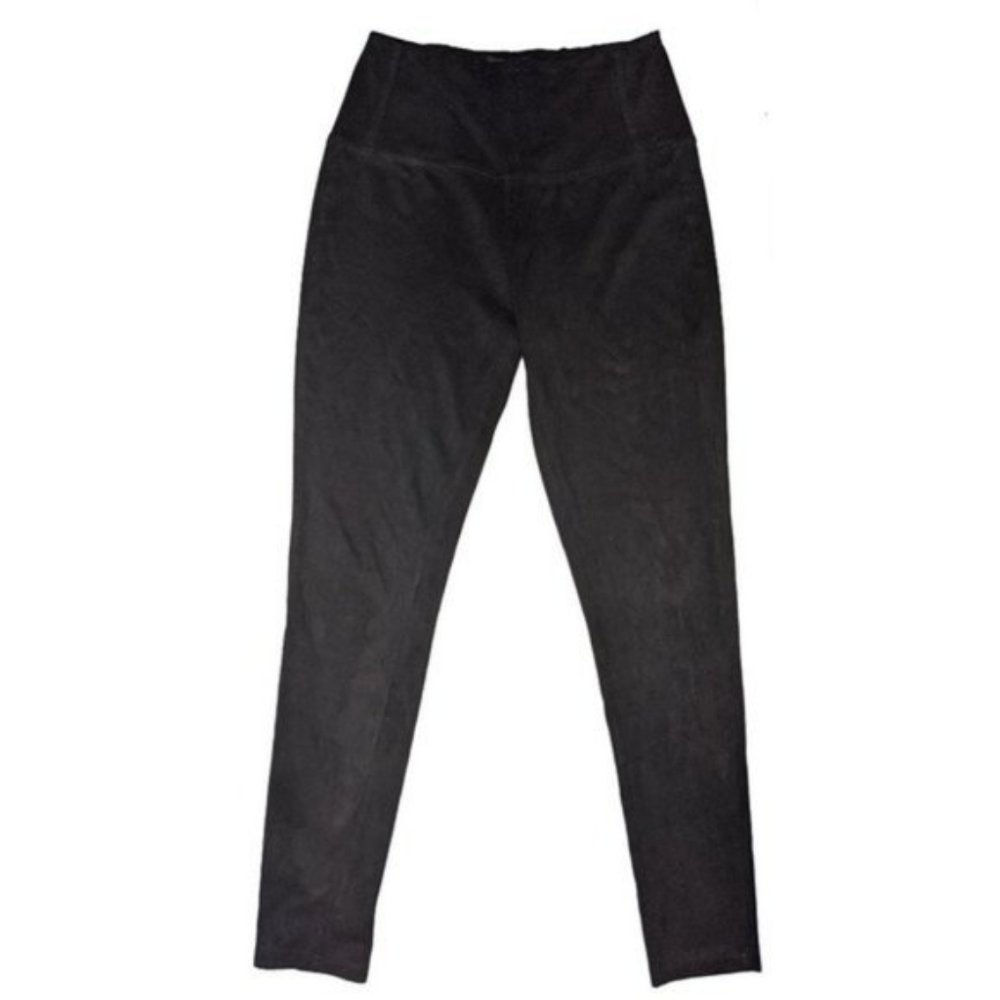 $10 Brunette The Label l Vegan Suede Leggings
